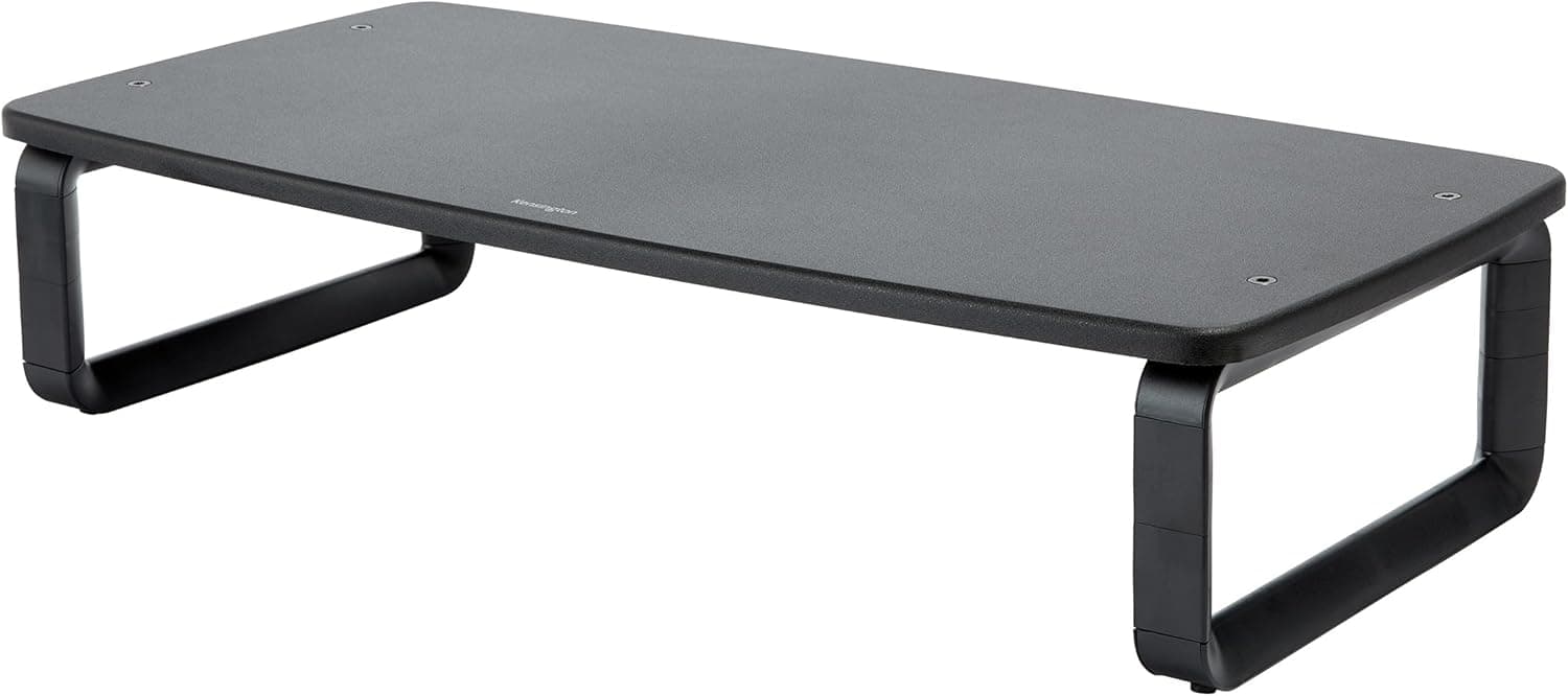 Kensington SmartFit Extra Wide Monitor Stand (K52797WW) Black, Adjustable Height Ergonomic Platform