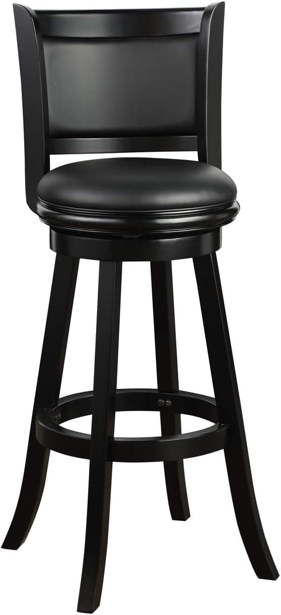 Boraam Augusta Extra Tall Swivel Bar Stool, 34-Inch